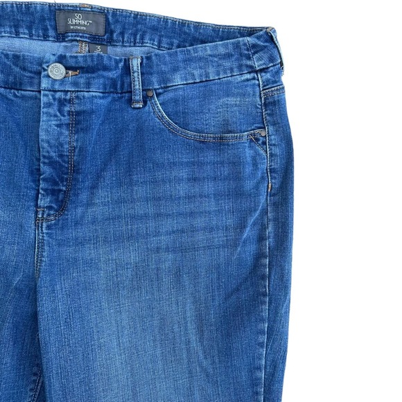 Chicos So Slimming Jeans Womens High Rise Ankle Stretch Pockets Denim 16 - Picture 6 of 14